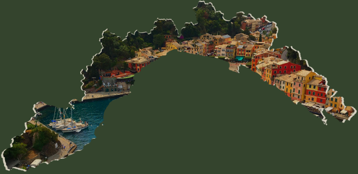 Cartina della Liguria